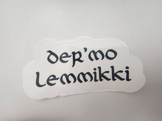 Der'mo Lemmikki Sticker