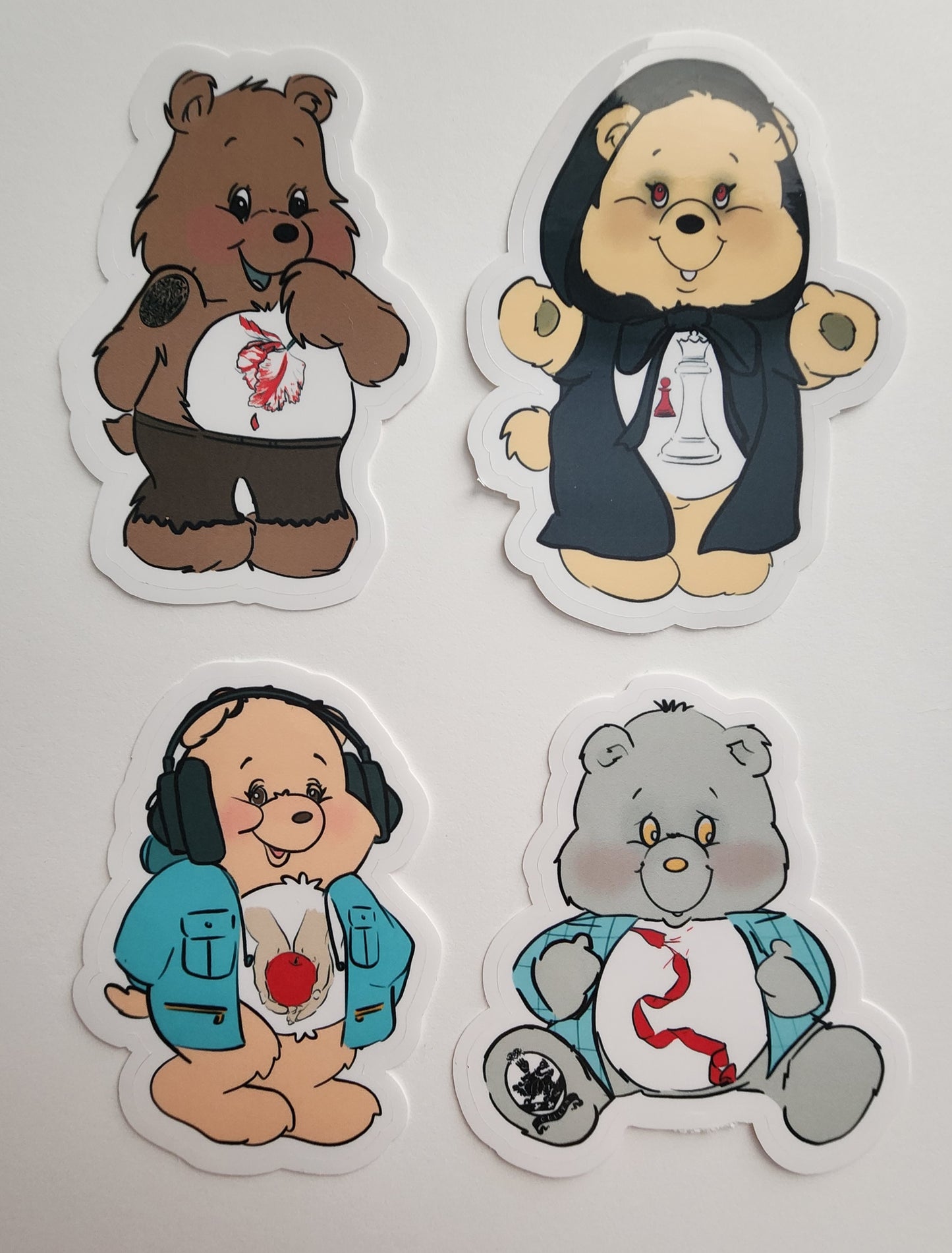 Twilight Bears Stickers