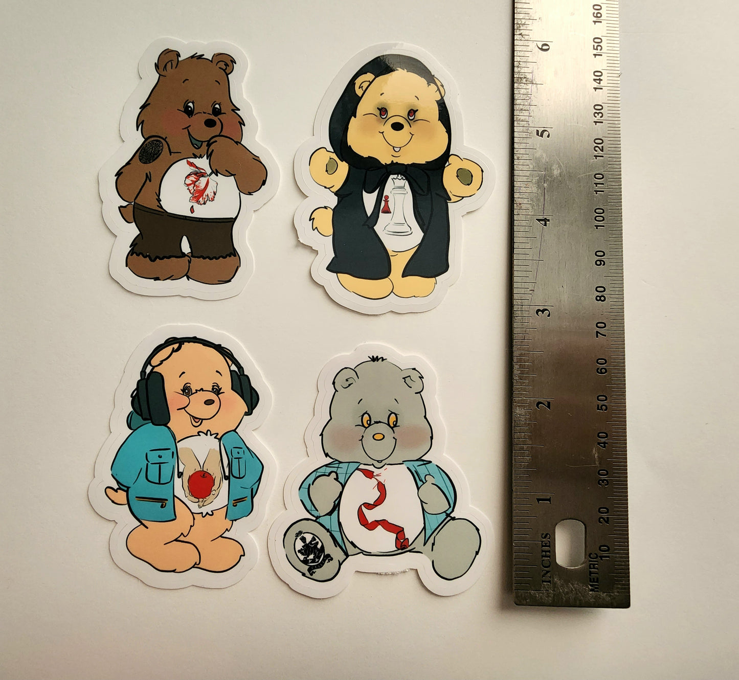 Twilight Bears Stickers