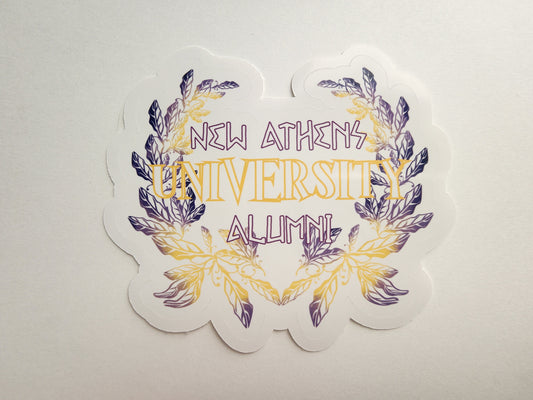 New Athen's University Sticker