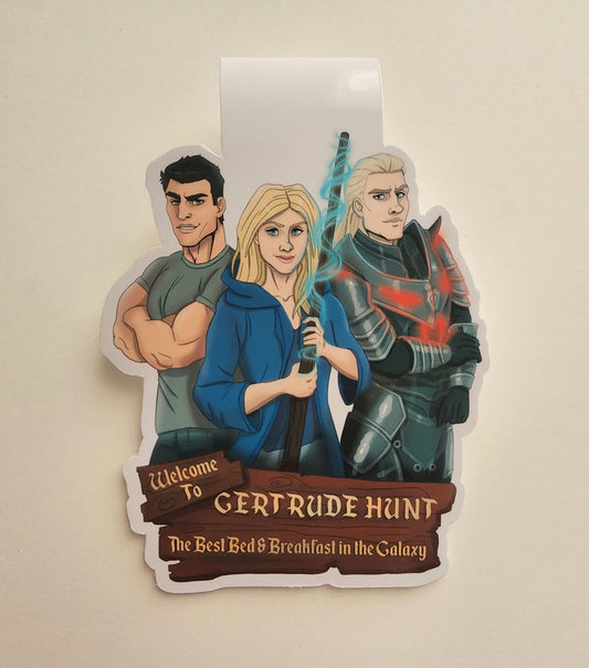 Welcome to Gertrude Hunt Magnetic Bookmark