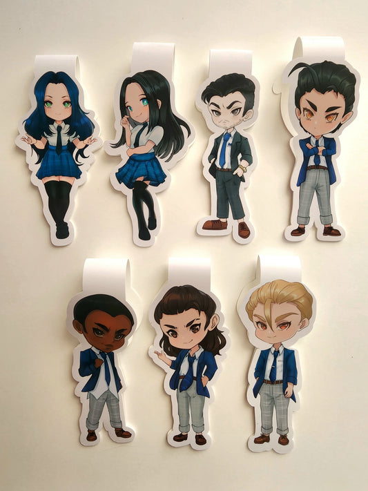 Zodiac Academy Chibi Magnetic Bookmark